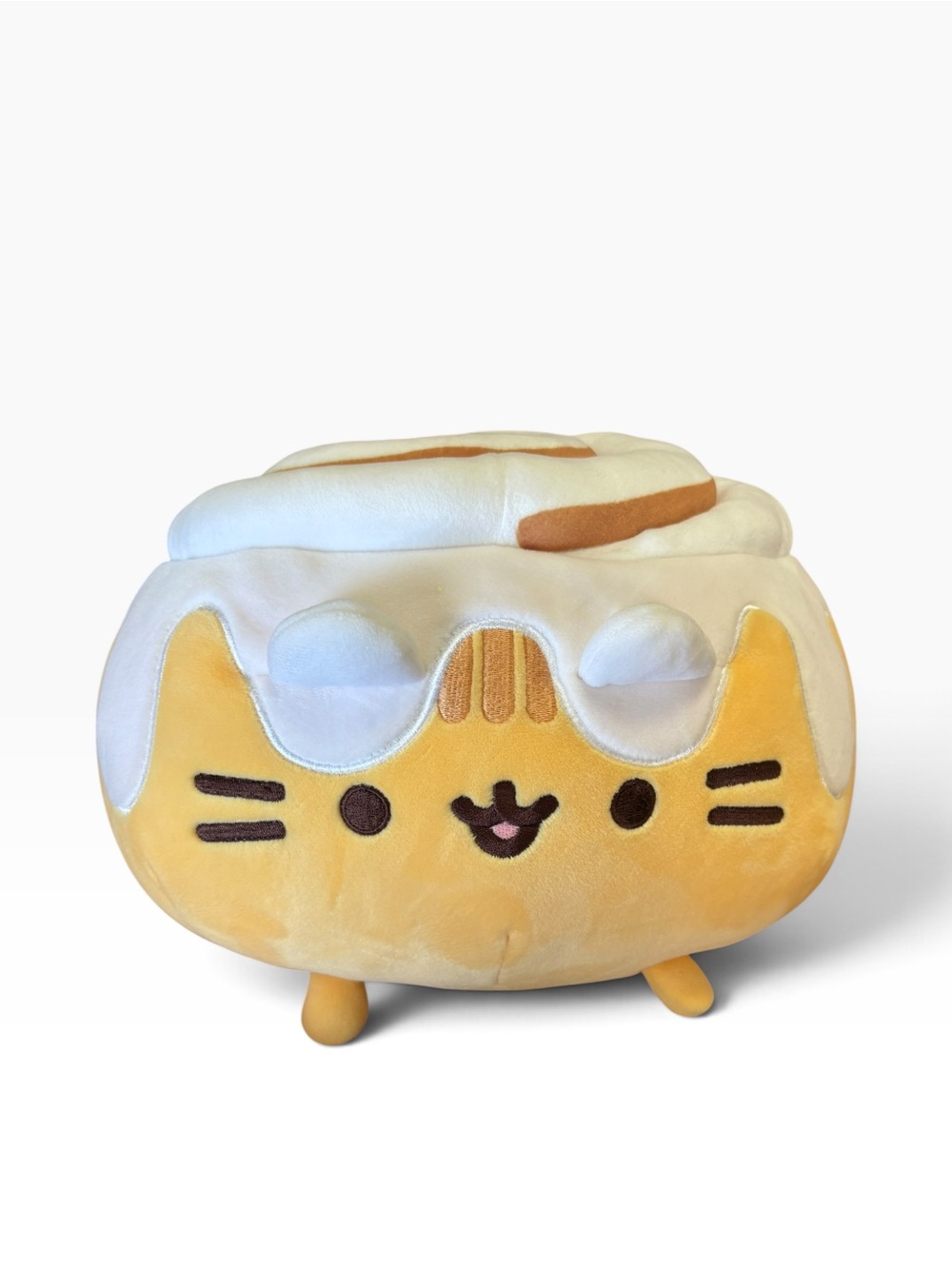 Pusheen cinnamon roll new squish Cream & Yellow Cat Dessert Plush